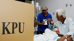 [FOTO] Suasana Pencoblosan di Rumah Sakit Fatmawati