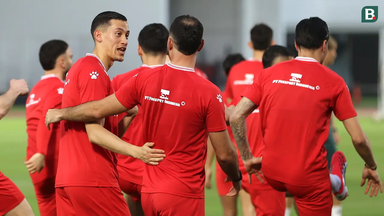 Foto: Skuad Lengkap, Timnas Indonesia Jalani Persiapan Terakhir Jelang FIFA Series 2026 Melawan St Kitts and Nevis