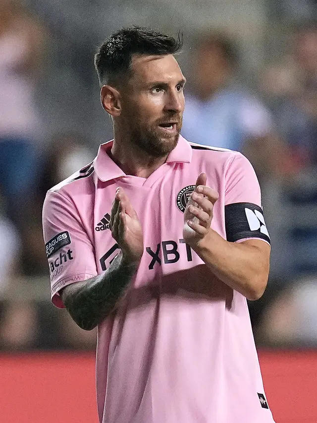 Foto: Tiada Laga Inter Miami Tanpa Gol dari Lionel Messi, La Pulga dan Kolega Sukses Melaju ke Final Piala Liga