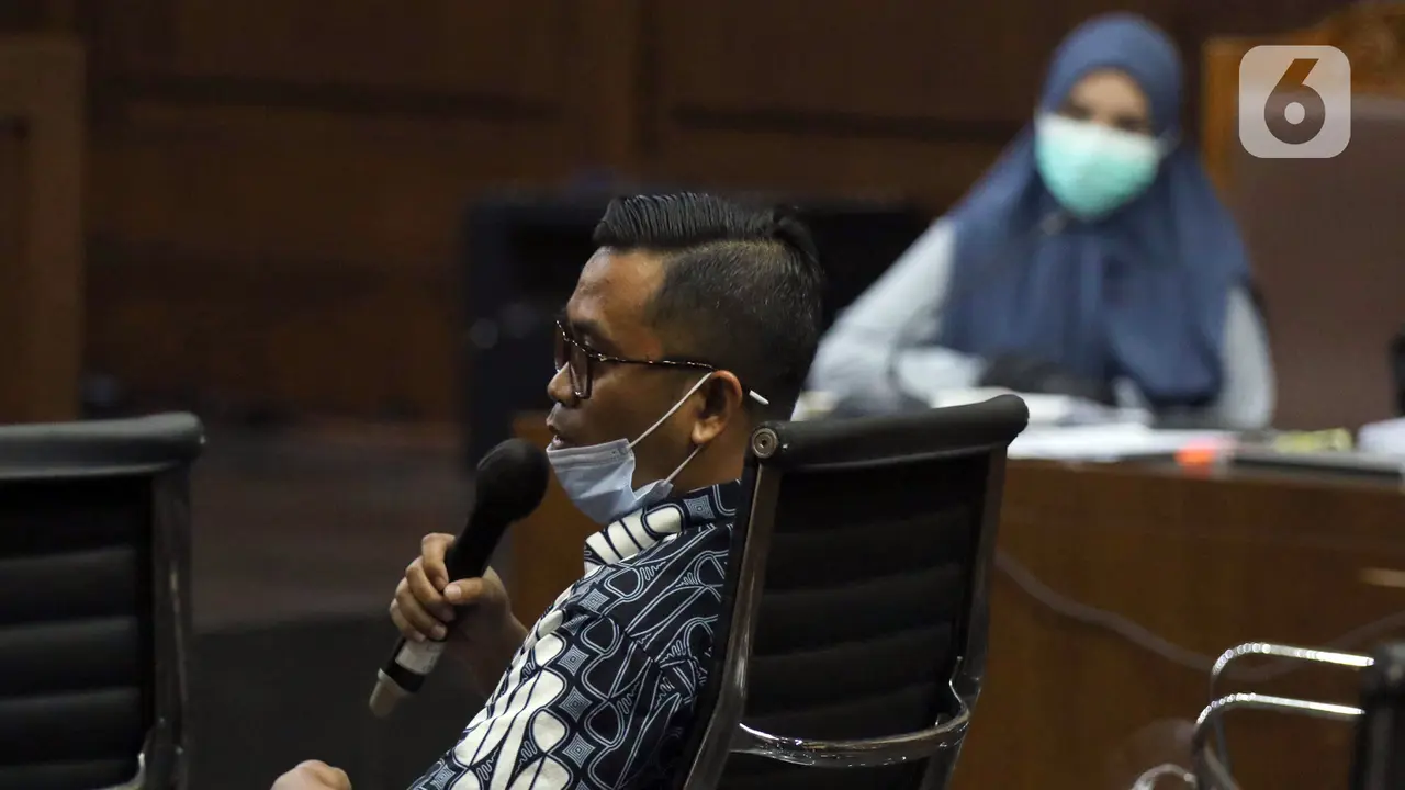 FOTO: Sidang Lanjutan Pinangki Sirna Malasari Simak Kesaksian Andi Irfan Jaya