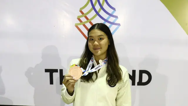 Flairene Candrea sumbang perunggu untuk Indonesia di SEA Games 2025