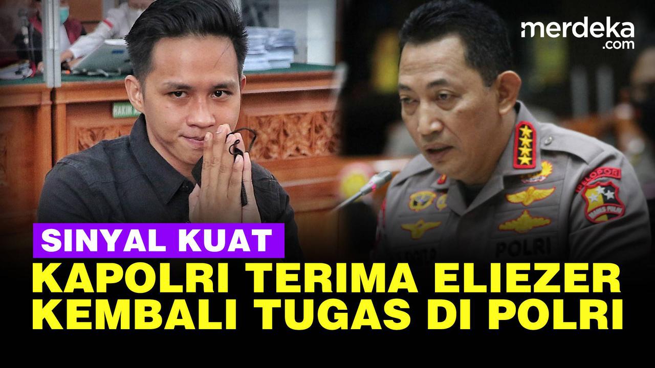 VIDEO: Kapolri Buka Pintu Lebar Terima Eliezer Kembali Jadi Brimob Polri