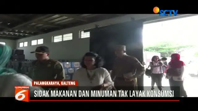 BPOM Palangka Raya menemukan makanan mengandung borak di pasar Ramadan di Kapuas, Kalimantan Tengah.