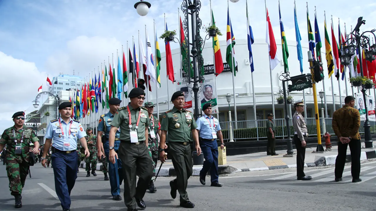 2.412 Personel TNI Amankan Peringatan KAA di Bandung