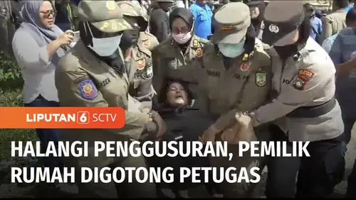 VIDEO: Ditinggali Selama 25 Tahun, Pasutri Tolak Penggusuran Rumah di Batam