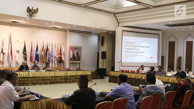 KPU Sosialisasikan Alat Peraga dan Jadwal Kampanye 2019