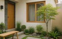 7 Inspirasi Taman Depan Gaya Japandi untuk Rumah dengan Lahan Terbatas, Bikin Hunian Lebih Menarik.