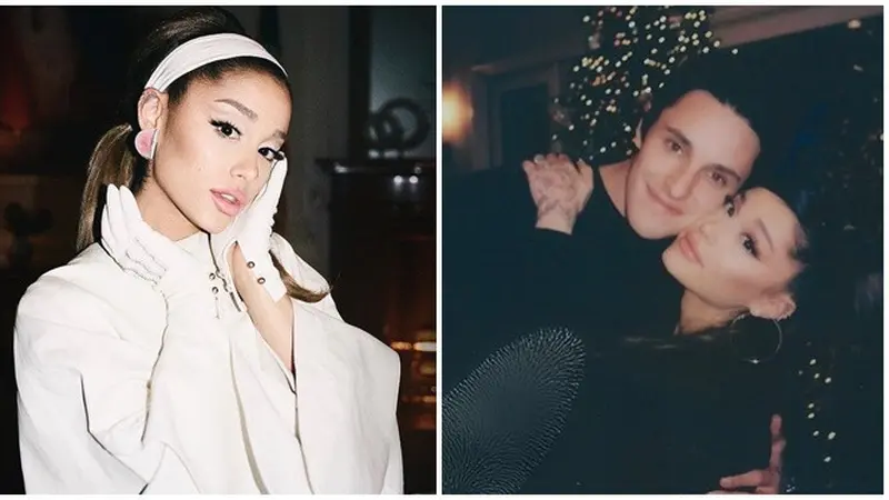 Resmi Menikah, Ini 6 Potret Mesra Ariana Grande dan Dalton Gomez