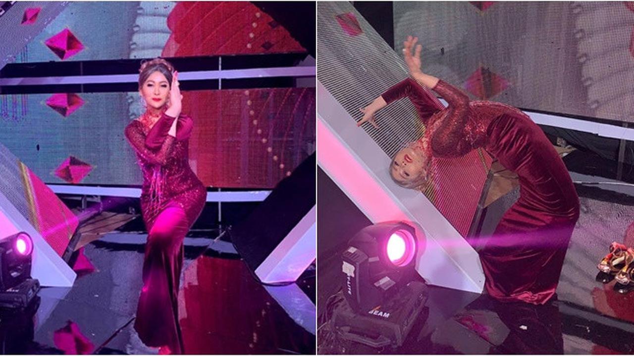 5 Gaya Inul Daratista Curi Perhatian, Mau Kayang di Atas Panggung