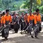 Foto : Sanggar Doka Tawa Tana di Kabupaten Sikka, NTT saat memperagakan tarian adat (Liputan6.com/Dion)