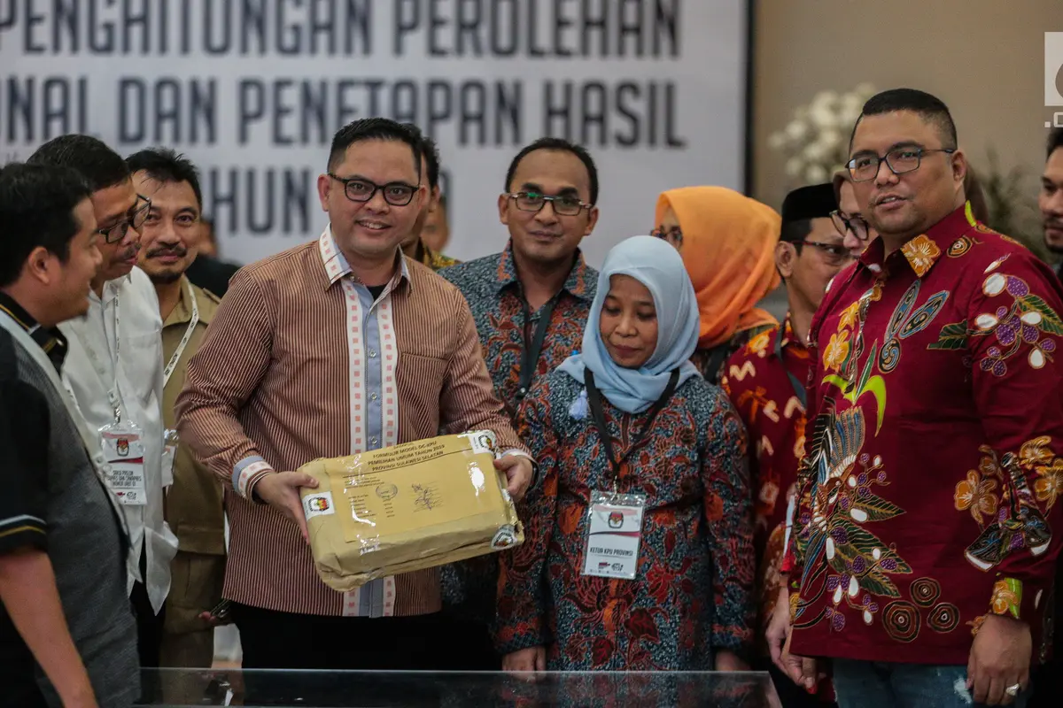 KPU Rekapitulasi Hasil Pemilu di Sulawesi Selatan dan PPLN Kuala Lumpur