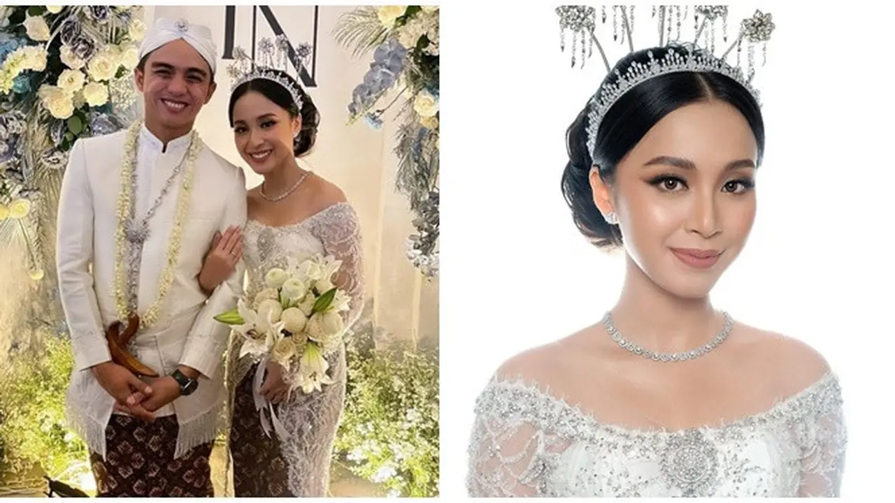 6 Momen Pernikahan Nimaz Dewantary dan Radifan Mirza, Penampilannya Curi Perhatian