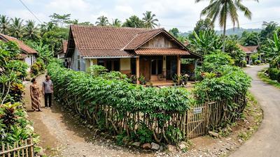 10 Ide Pagar Rumah dari Tanaman Hidup yang Murah, Bisa Dibuat Sendiri