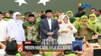 Presiden Jokowi hadiri peringatan hari lahir Muslimat NU di Stadion Gelora Bung Karno, Jakarta.