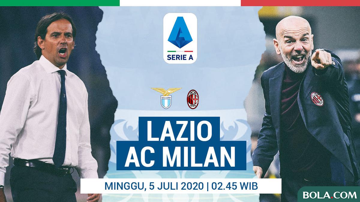 Jadwal Live Streaming Serie A: Lazio Vs AC Milan