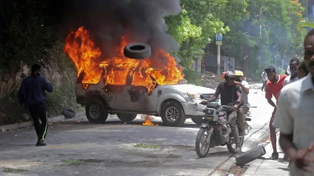 Protes Haiti