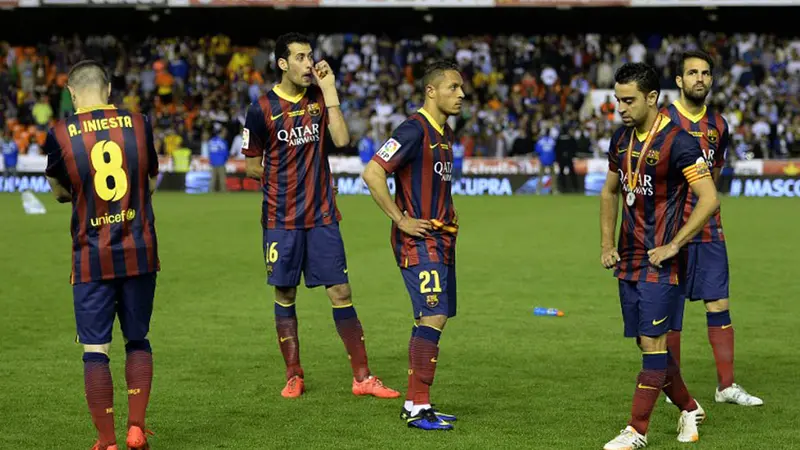 [FOTO] Barca Tumbang di Final Copa del Rey