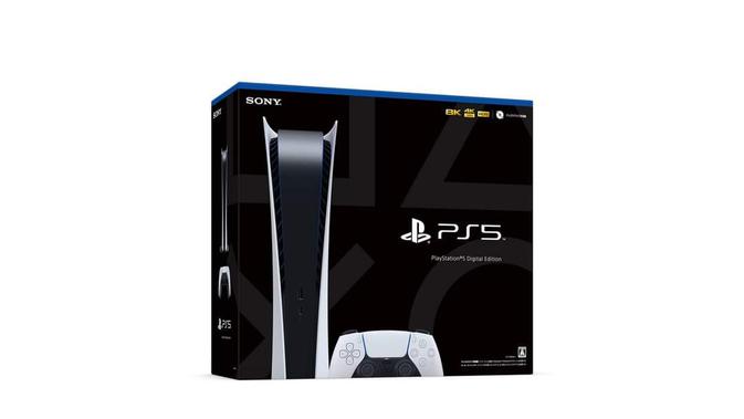 Boks penjualan PS5 Digital Edition. (Doc: Sony PlayStation)