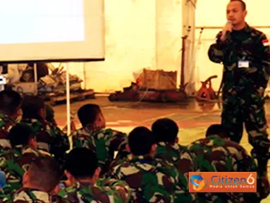 Citizen6, Lebanon: Kegiatan ini merupakan tindak lanjut terhadap sosialisasi hasil integrated Induction Training UNIFIL yang diterima oleh para perwira, yang ditunjuk sebagai penyaji materi. (Pengirim: Badarudin Bakri)