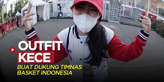 VIDEO: Outfit Kece Penonton Buat Dukung Timnas Basket Indonesia di FIBA Asia Cup 2022
