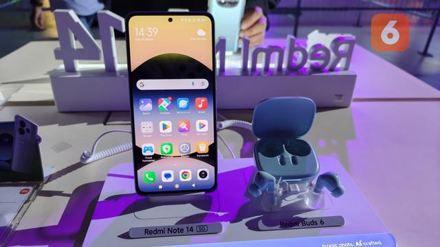 Redmi Note 14 Series. Liputan6.com/Agustinus Mario Damar