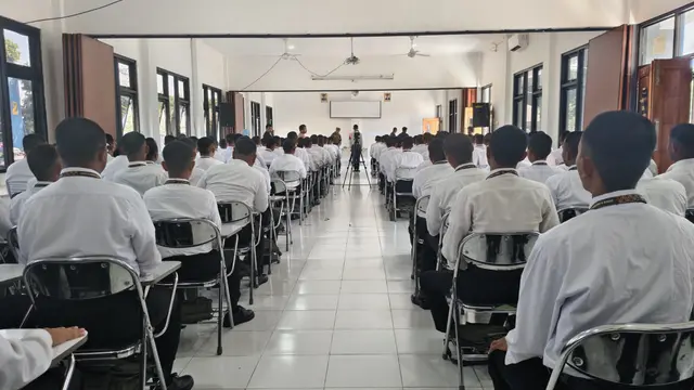 Pelatihan dan sertifikasi manajer Koperasi Merah Putih di Makassar. (Liputan6.com/Fauzan)