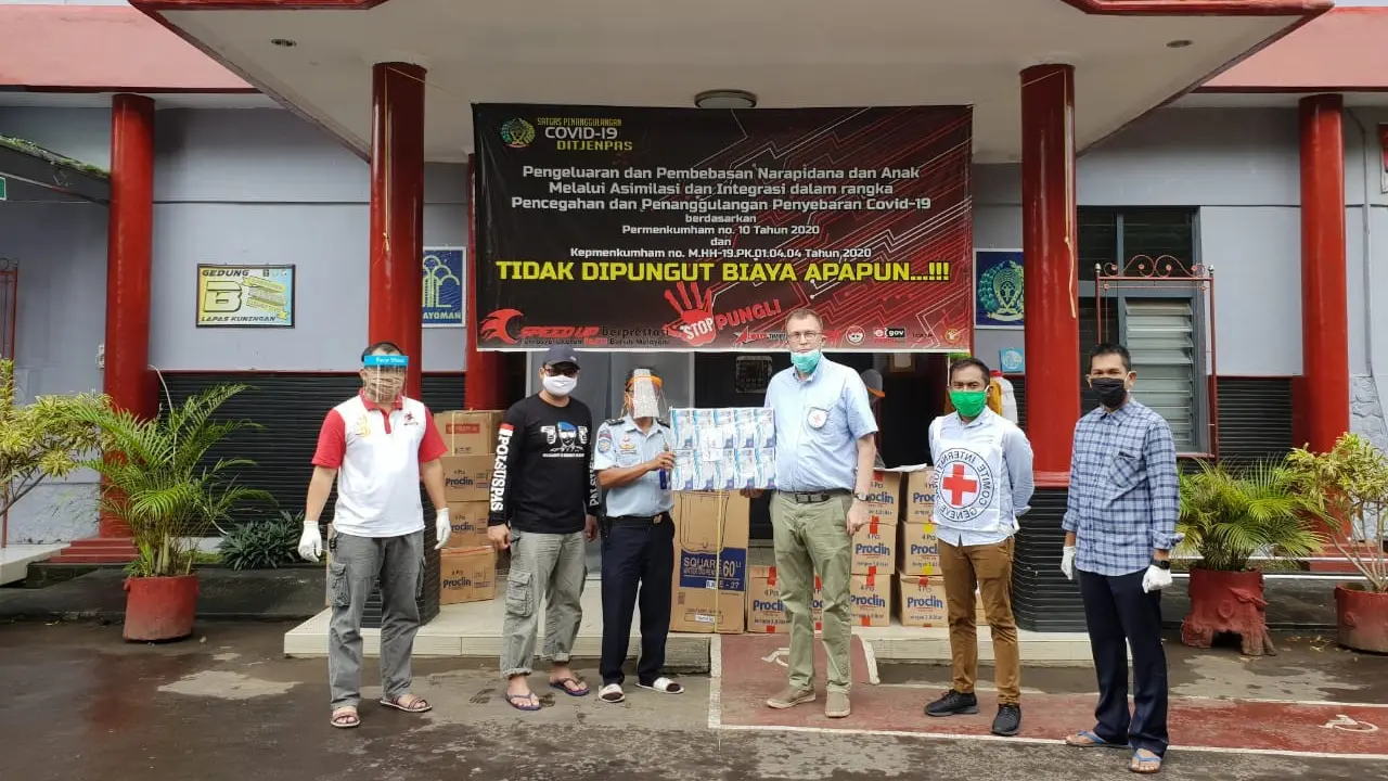 COVID-19: ICRC Perluas Distribusi Bantuan ke Penjara di Jabar dan Banten