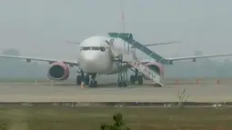 Kabut Asap Pekat, Maskapai Setop Terbang ke Palangka Raya