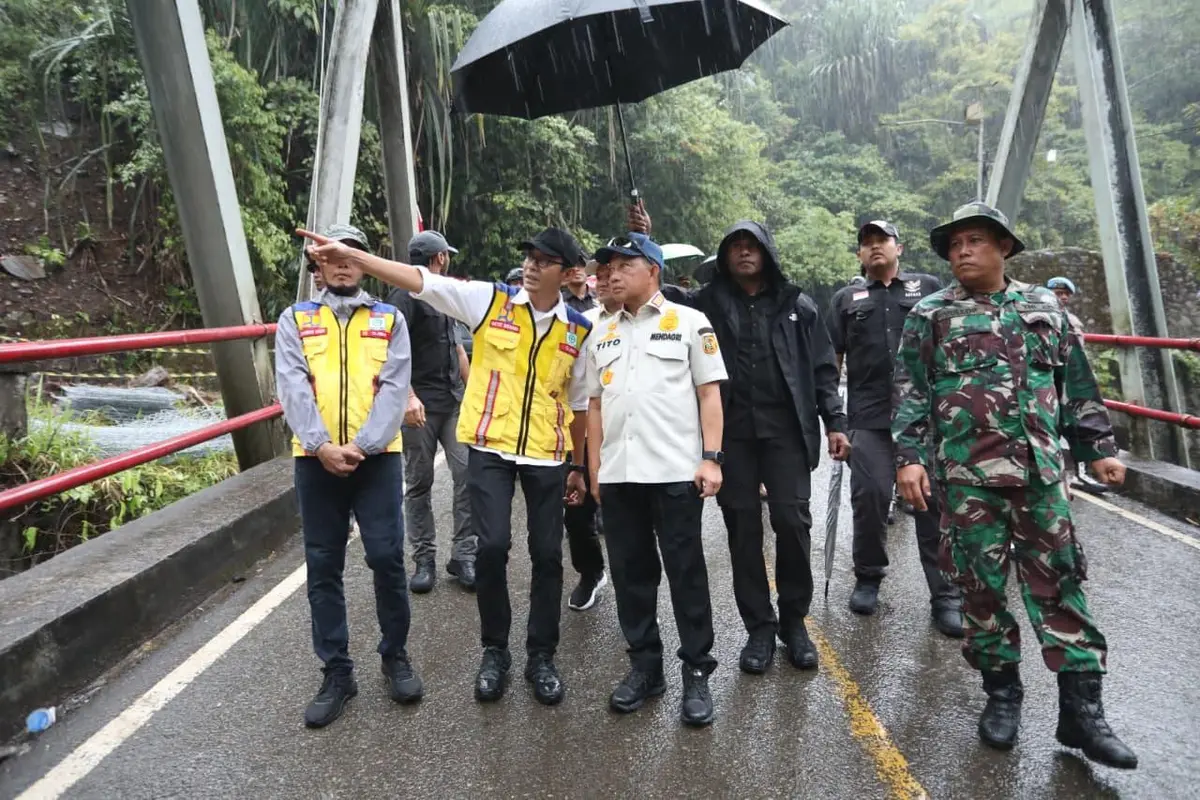 Pemerintah Perkuat Jembatan Enang-Enang Demi Keselamatan Warga