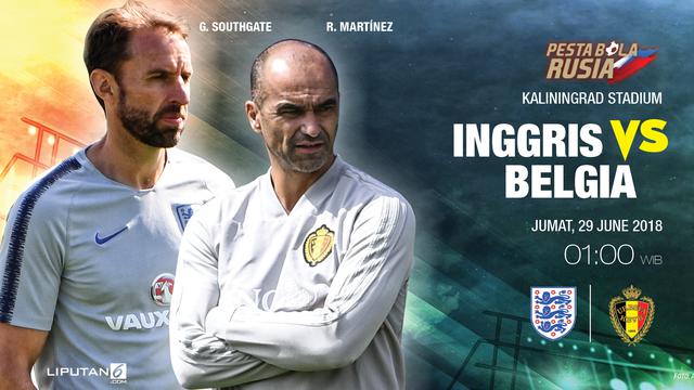 Prediksi Inggris vs Belgia