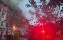 Kebakaran Hebat di IKN! Ratusan Pekerja Panik Saat Gedung Nusa Indah Dilalap Api