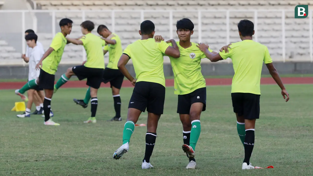 Foto: Shin Tae-yong Genjot Latihan Timnas Indonesia U-19 Jelang Piala AFF U-19 2022