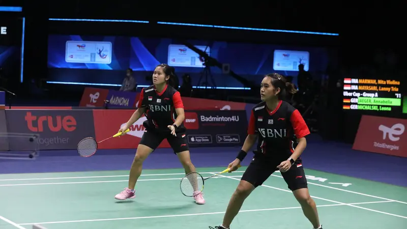 Nita Violina Marwah/Lanny Tria Mayasari - Indonesia - Piala Uber 2022