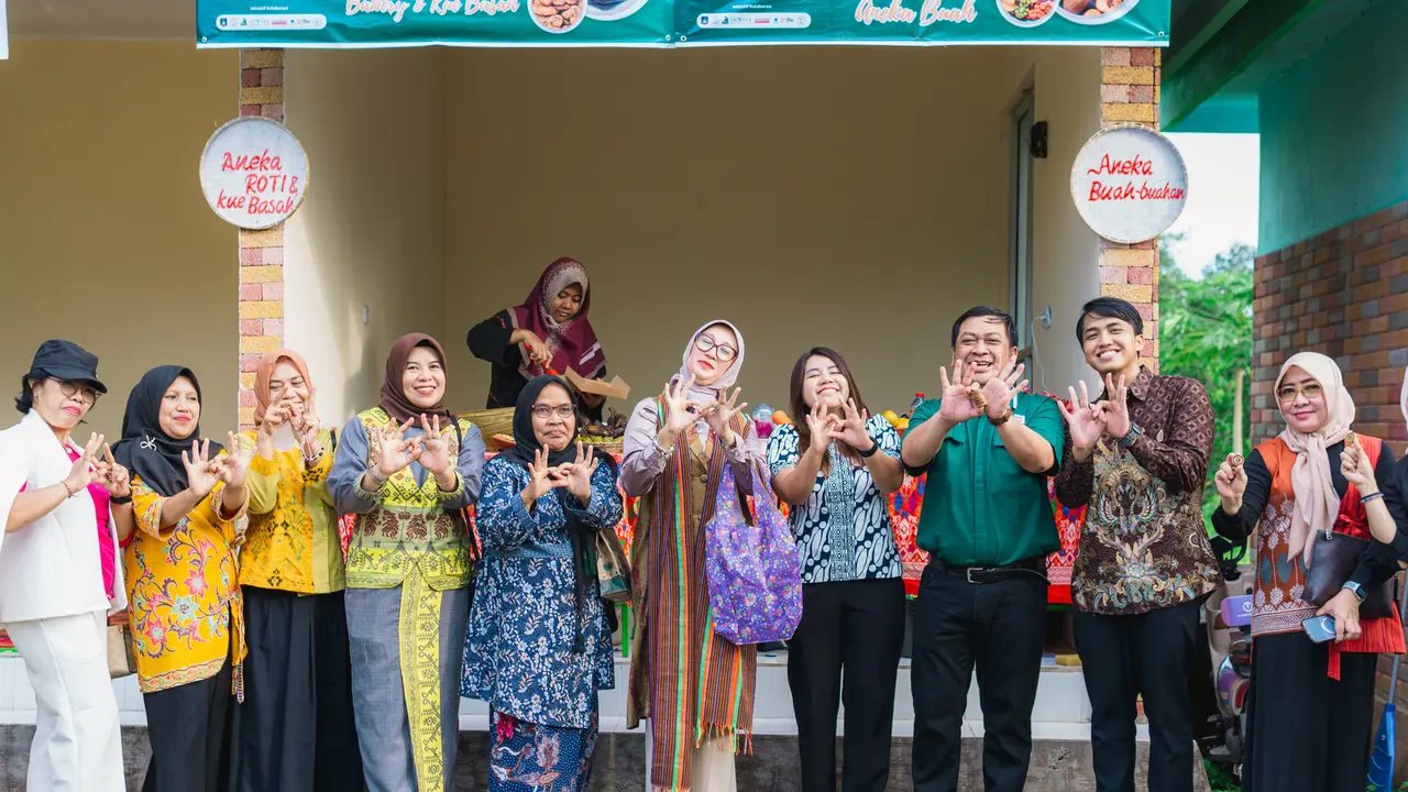 Sampoerna Entrepreneurship Training Center (SETC) bersama Inotek dan mitra lokal menggelar Semarak Bazar Ramadan, di Desa Wisata Bilebante, Kecamatan Pringgarata, Kabupaten Lombok Tengah, Nusa Tenggara Barat (NTB), Minggu (15/2/2026) (Istimewa)