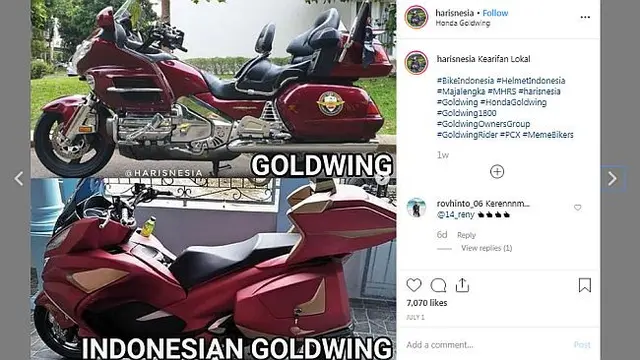 Berbagai hal bisa dijadikan Meme menarik, tidak terkecuali yang berkaitan dengan otomotif.