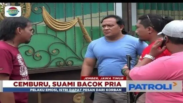 Cemburu Istri Digoda Jadi Alasan Pria di Jember Bacok Tetangga