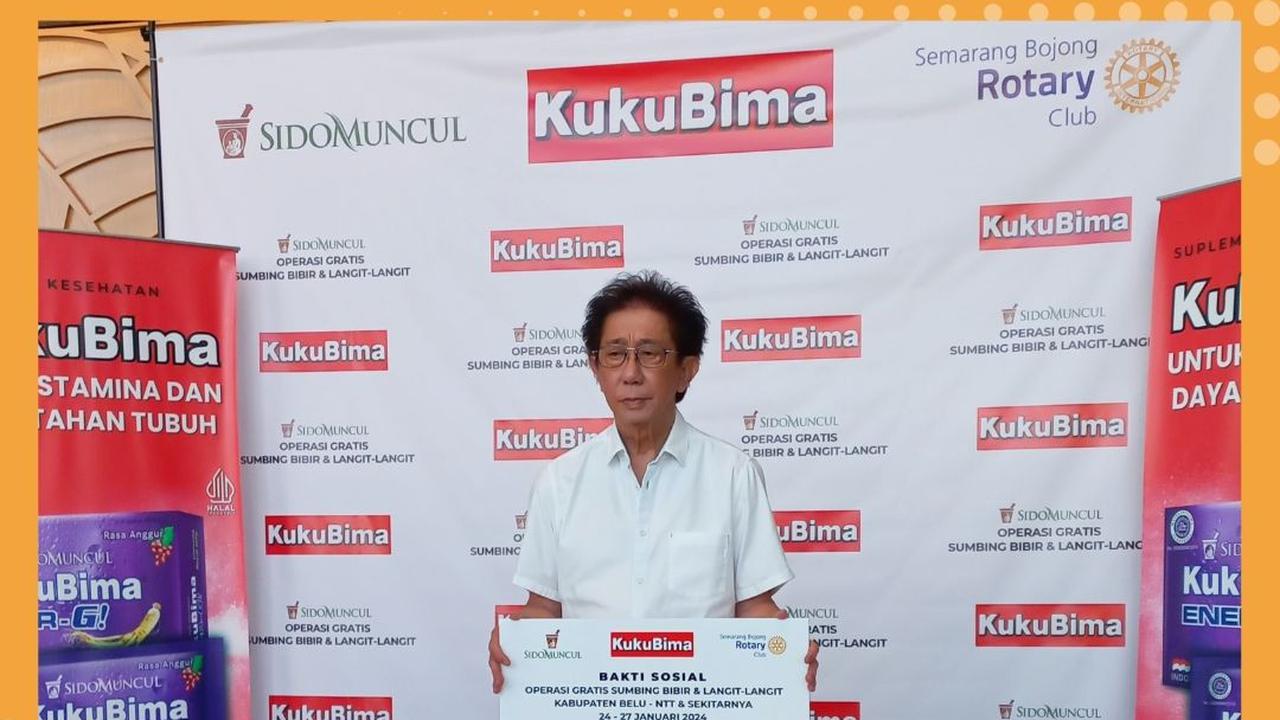 Sido Muncul Donasikan Rp533 Juta untuk Operasi Bibir Sumbing Gratis di Belu, NTT