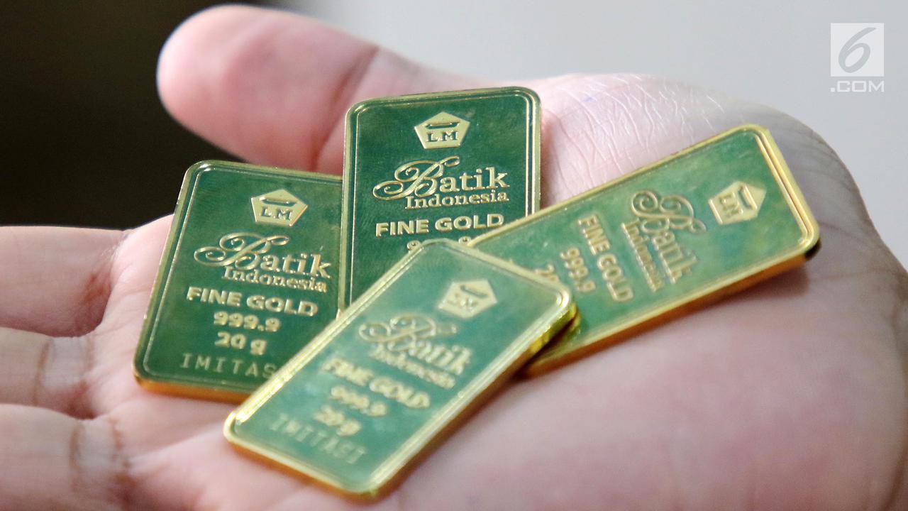 Harga Emas Antam Naik Jadi Rp 666 Ribu per Gram