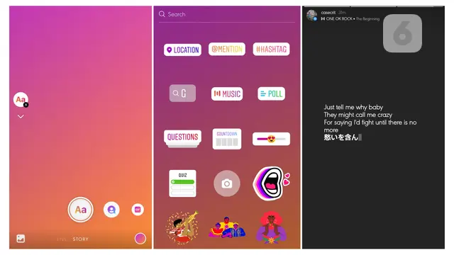 Cara Membuat Instagram Music di Story
