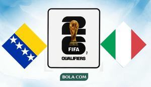 Bosnia-Herzegovina vs Italia di Playoff Piala Dunia 2026. (Bola.com/Wiwig Prayugi/Benediktus Gerendo Pradigdo)