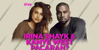 Irina Shayk Liburan Bareng Kanye West di Prancis