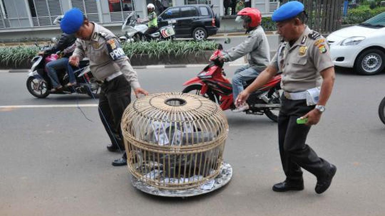 Ricuh saat pemeriksaan istri Anas