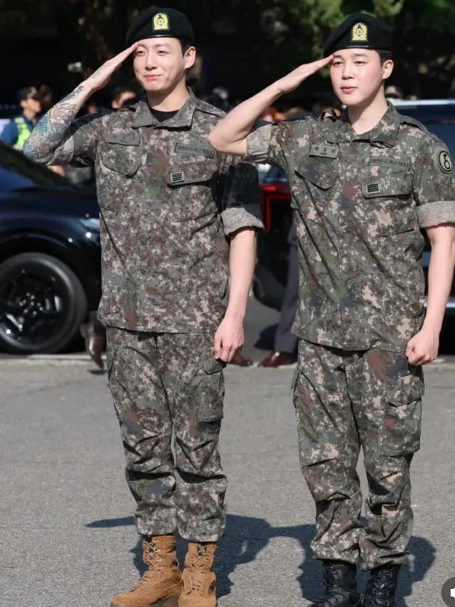 Jimin dan Jungkook BTS Tampil Lebih Cute Setelah Menuntaskan Wajib Militer. Dok. Capture YouTube Dispatch
