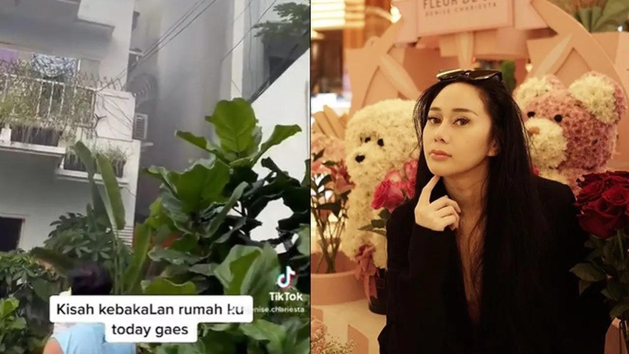 6 Potret Rumah Selebgram Denise Chariesta yang Kebakaran Ini Jadi Sorotan