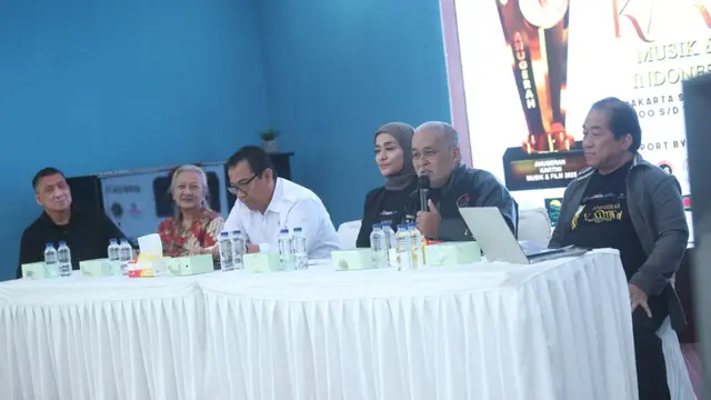 Presconfrence Anugerah Kartini Musik dan Film Indonesia 2025.