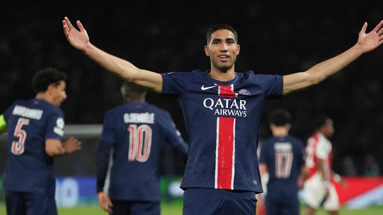 PSG vs Inter: Hakimi Bicara Soal Dumfries dan Reuni dengan Lautaro Martinez