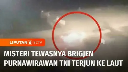 VIDEO: Mobil Brigjen Purn Hendrawan Ostevan Terjun ke Perairan Marunda