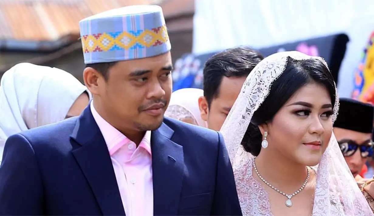 Pasangan pengantin baru Kahiyang Ayu dan Bobby Nasution akan menggelar pesta pernikahannya lagi. Kali ini berlangsung di kampung halaman Bobby di Medan, Sumatera Utara. (Deki Prayoga/Bintang.com)