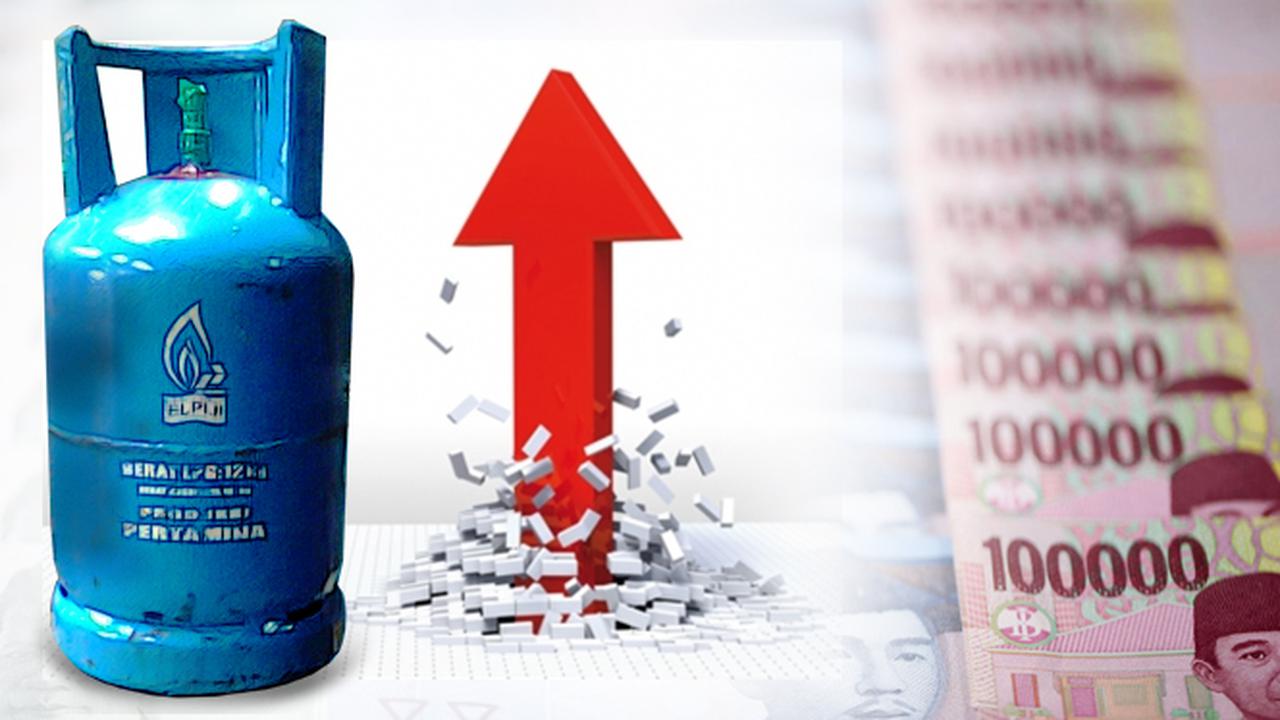 Ilustrasi Gas Elpiji 12Kg Naik Harga
