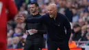 Kemenangan ini membuat Liverpool menambah raihan poin mereka menjadi 55 poin dan memperkuat posisi mereka dalam perebutan tiket Liga Champions musim depan. (AP Photo/Ian Hodgson)